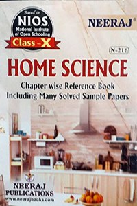 NIOS HOME SCIENCE Study Guide Class 10 (Open Board) New ENGLISH Edition