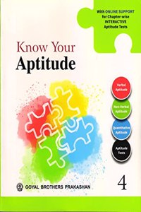 Know Your Aptitude Class 4 [Paperback] R S Dhauni