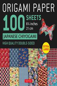 Origami Paper 100 Sheets Japanese Chiyogami 8 1/4 (21 CM)