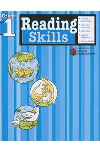 Reading Skills: Grade 1 (Flash Kids Harcourt Family Learning)