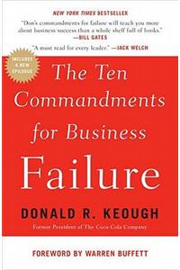 Ten Commandments for Business Failure