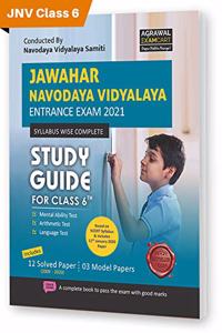 Jawahar Navodaya Vidyalaya (Jnv) Class 6 Entrance Exam Complete Guide Book With Solved Papers For 2021 Exam (Nvs)