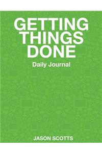 Getting Things Done Daily Journal