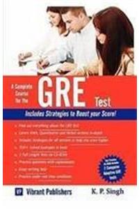 A Complete Course For The Gre Test