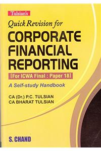 Tulsian's Quick Revision for Corporate Finanical Reporting for ICWA Final Paper - 18