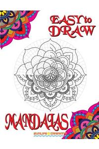 EASY to DRAW Mandalas