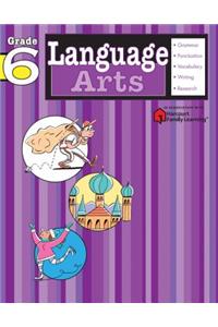 Language Arts: Grade 6 (Flash Kids Harcourt Family Learning): Grade 6