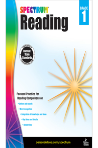 Spectrum Reading Workbook Grade 1