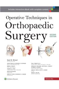 Operative Techniques in Orthopaedic Surgery (Four Volume Set)