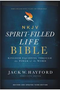 NKJV, Spirit-Filled Life Bible, Third Edition, Hardcover, Red Letter Edition, Comfort Print