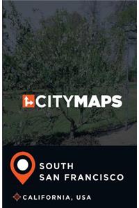 City Maps South San Francisco California, USA