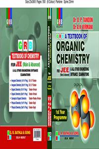 GRB A TEXTBOOK OF ORGANIC CHEMISTRY FOR JEE 1st YEAR PROGRAMME (EXAMINATION 2020-2021)