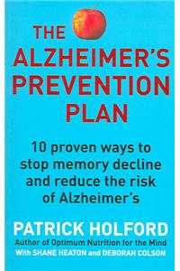 Alzheimer's Prevention Plan