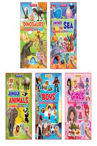 Sticker Activity Book - Set Of 5 Books