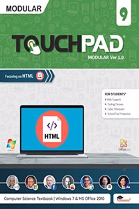 Touchpad Modular Ver 1.0 Class 9: Windows 7 & MS Office 2010