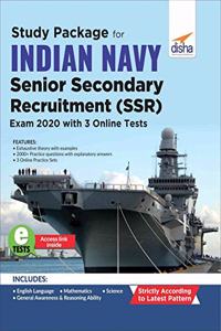 Study Package for Indian Navy Senior Secondary Recruitment (SSR) Exam 2020