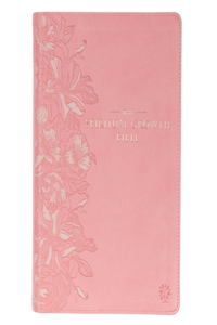 Spiritual Growth Bible, Study Bible, NLT - New Living Translation Holy Bible, Faux Leather, Pink