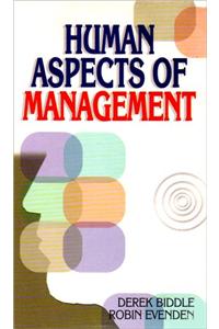 Human Aspects of Management