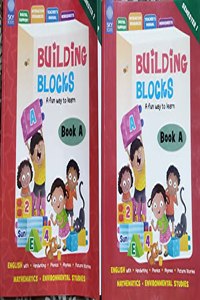 Building Blocks a fun way to learn Nursery semester 1 and 2 ..book kit (2 book set)