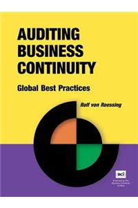 Auditing Business Continuity: Global Best Practices