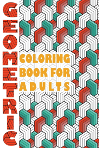 Geometric Coloring Book for Adults