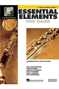 Essential Elements for Band - Eb Alto Clarinet Book 1 with Eei Book/Media Online