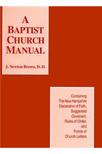 Baptist Church Manual