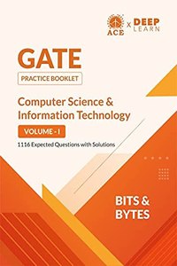 GATE 2022 Practice Booklet 1116 Expected Questions with solutions for Computer Science & Information Technology Volume 1