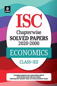 ISC Economics Chapterwise Solved Papers Class 12 for 2021 Exam