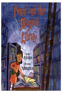 English Story Book, Ponni and the magical library