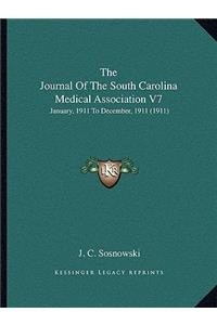 Journal Of The South Carolina Medical Association V7