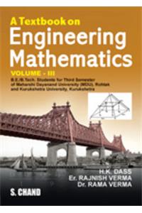 A Textbook On Engineering Mathematics Vol 3