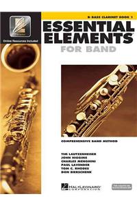 Essential Elements for Band - BB Bass Clarinet Book 1 with Eei (Book/Online Audio): Book 1