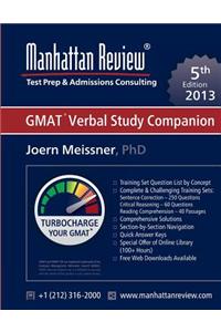 Manhattan Review GMAT Verbal Study Companion [5th Edition]