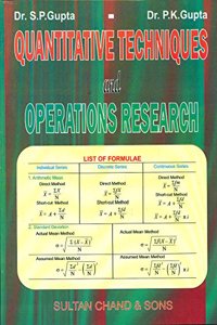 Quantitative Techniques and Operations Research