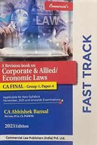 Corporate & Allied/Economics Laws (Fast Track) Edition-2021