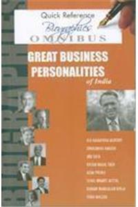 Great Business Personalities Of India- Quick Ref Biographies Omnibus