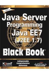 Java Server Programming Java Ee7 (J2Ee 1.7), Black Book