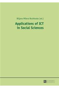 Applications of ICT in Social Sciences