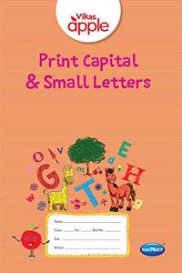 Navneet Apple Print Capital & Small Letters SR.K.G. |English| Pre School Book |