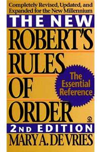 New Robert's Rules of Order