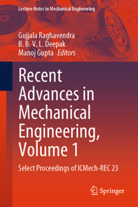 Recent Advances in Mechanical Engineering, Volume 1