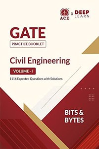 GATE 2022 Civil Practice Booklet 1116 Expected Questions with solutions for Civil Engineering Volume 1