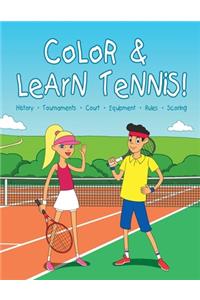 Color & learn tennis!