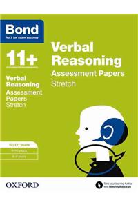 Bond 11+: Verbal Reasoning: Stretch Papers