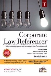 Corporate Law Referencer, Seventh Edition