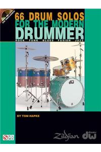 66 Drum Solos for the Modern Drummer Rock * Funk * Blues * Fusion * Jazz Book/Online Audio