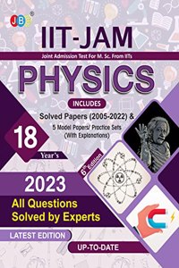 IIT JAM Physics Book For 2023, 18 Previous IIT JAM Physics Solved Papers And 5 Amazing Practice Papers, One Of The Best MSc Physics Entrance Book Among All MSc Entrance Books And IIT Jam Physics Books