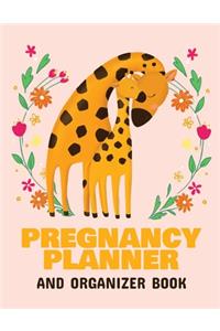 Pregnancy Planner and Organizer Book: New Due Date Journal Trimester Symptoms Organizer Planner New Mom Baby Shower Gift Baby Expecting Calendar Baby Bump Diary Keepsake Memory