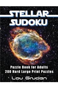 Stellar Sudoku Puzzle Book For Adults